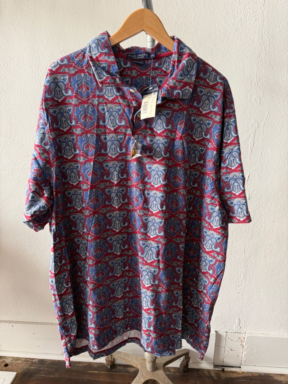 NWT Daniel Cremieux Paisley Shirt Size XXL